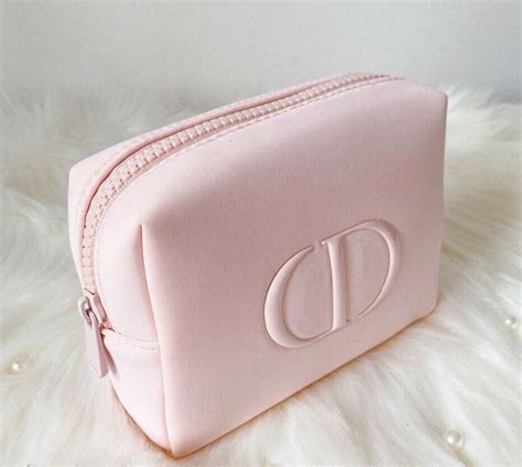 dior lingot toiletry bag|Dior beauty bag pink.